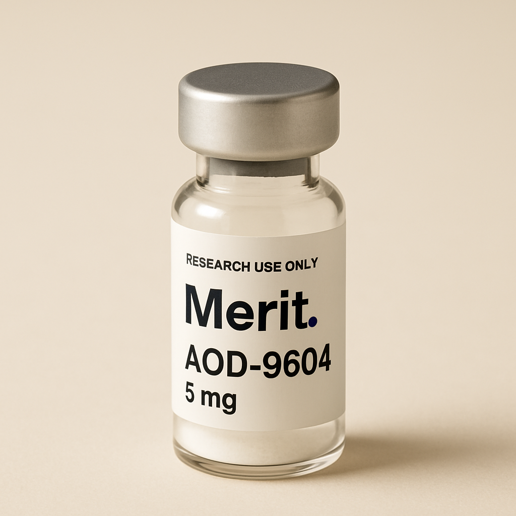 Merit Sciences AOD-9604 5mg research vial