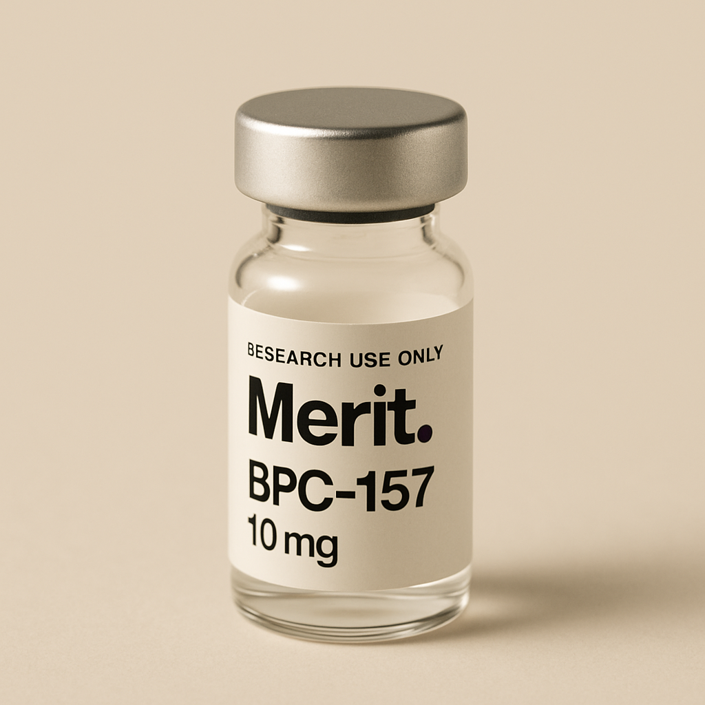 Merit Sciences BPC-157 10mg research vial