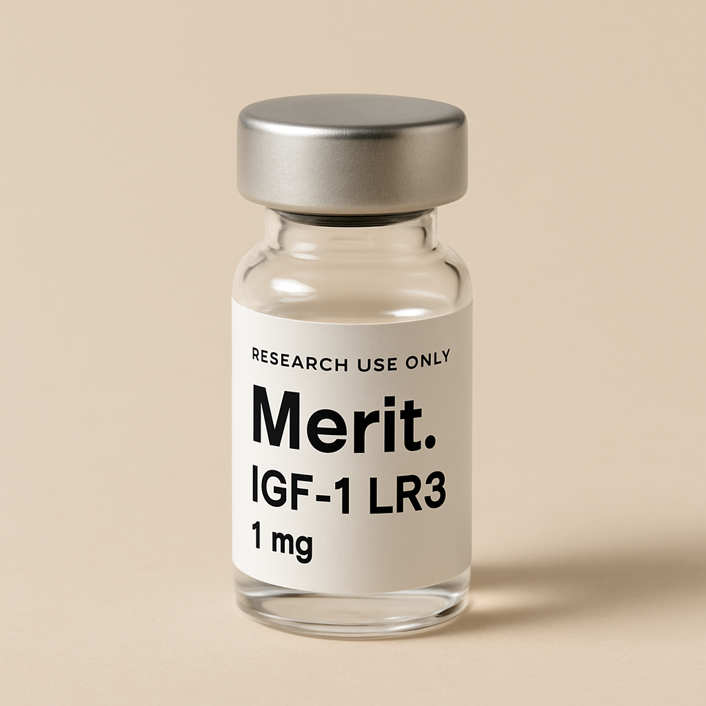 Merit Sciences IGF-1 LR3 1mg research vial