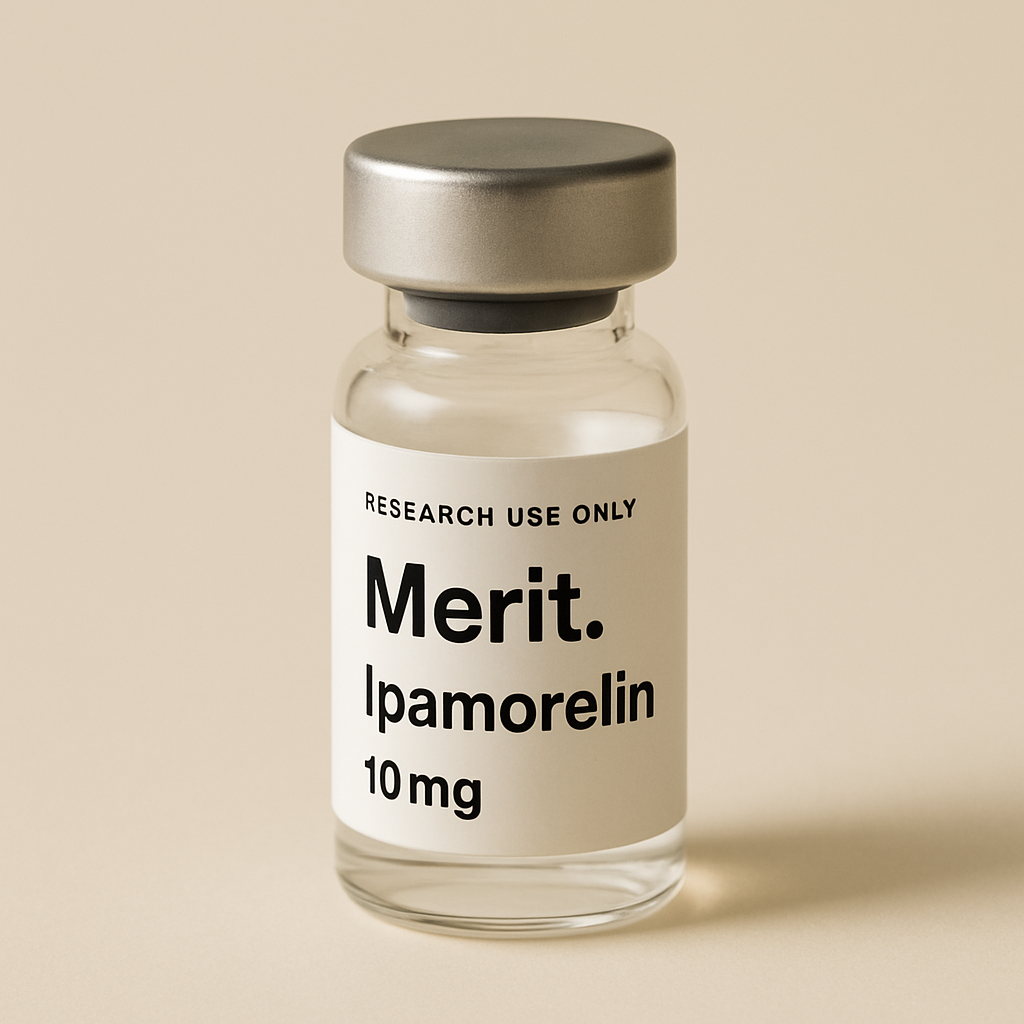 Merit Sciences Ipamorelin 10mg research vial